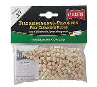 BALLISTOL Unisex - Adultos 23185 - Tapones de Limpieza de Fieltro Neutro, Calibre 17/4,5 mm, 300 Unidades