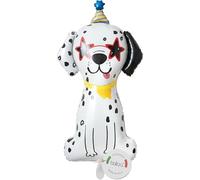 balloa Globo de aluminio XXL para fiestas de perros, dálmatas, globos de helio con diseño de animales, globos de cumpleaños, decoración para fiestas infantiles, globos de cumpleaños para niños y niñas