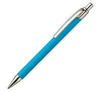 Ballograf 108-28 Rondo - Bolígrafo de punta redonda (superficie de goma), color turquesa