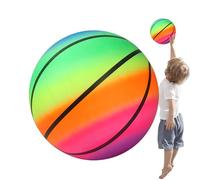 Ballon ARC-en- - Gonflable Enfant Plage Piscine Extérieur Robuste Durable, Anti-Fuite Couleurs Vives, Terrain Jeu Fête Extérieur, Coloré Multicolore, Vacances Piscine Gonflable Jeu D'eau | Amuseme