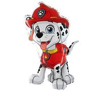 Ballonheld Globo de la Patrulla Canina Marshall aprox. 80 cm, apto para helio, largo tiempo de flotación, globos infantiles