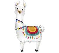 Ballonim Globo gigante de llama XXL, aprox. 80 cm, decoración para cumpleaños, decoración de cumpleaños
