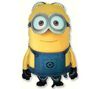 Ballonim® Minion Dave Globo XXL Aprox. 86 cm Globo de Aluminio para Fiestas y Decoración de Cumpleaños, Unisex, Juvenil, 1 Unidad