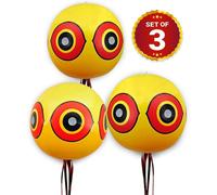 Balloon bird repellent - 3-pack - quick and effective solution to pest problems - scary eyeball balloons