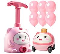 Balloon Car - Race With Air Power | Funny Interactive STEM Kits Kids Balloon Launcher | Parents & Educators, Car Toy Set for Kindergarten Living Room Bedroom Playroom Holiday Birthday Easter, Animal T