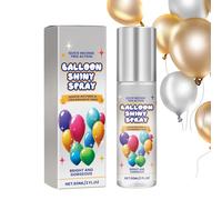 Balloon Gloss Spray, Shiny Spray 60 ml, 1,5 x 1,5 x 4,92 pulgadas Long-Lasting Mist, Shine Finish, Enhances Balloons Brightener for Birthday Home Outdoor Indoor Festival Travel Celebrations Commercial