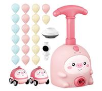 Balloon Launcher Toys For Kids, Child Toy Vehicle | Air Powered Aerodynamic Racer Boys Girls Preschoolers Home Classroom School Bedroom Study Playroom Birthday Kindergarten Educational Science Kit
