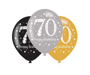 BALLOON pk6 27cm Sparkling 70