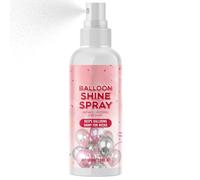Balloon Shine Spray - High Gloss Quick Dry Spray, 100ml Long Lasting Balloon Polishing Sprays for Birthday Parties, Events and Celebrations, Anti Fading Brightener for Indoor Outdoor Decoration