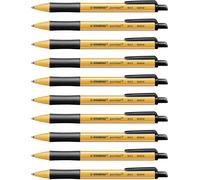 Ballpoint Pen - STABILO pointball - Pack of 10 - Black