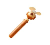 Ballpoint Pens - Cartoon Design Ink Writing With Small Portable Fan Feature, Smooth Flow Pen Set, Lightweight Fun Desk Accessories For Daily Use | Cute Students Office Work School Classroom Home Study