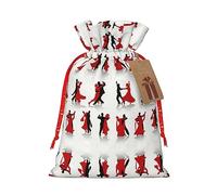 Ballroom Dance 1 bolsa con cordón de 8.3 x 11.8 pulgadas, duradera y elegante, ideal para regalos personalizados de Halloween