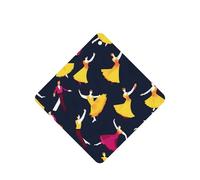 Ballroom Dance - Juego de 10 tarjetas ambientadoras con estampado de patrón pequeño, hojas perfumadas para coche, para decoración de coche