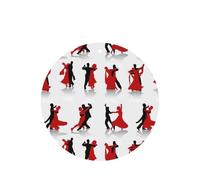 Ballroom Dance - Juego de tarjetas de ambientador de coche redondas, aroma a lavanda, 10/24 piezas