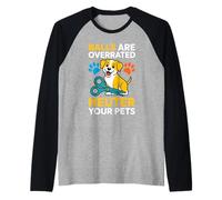 Balls Are Overrated Neuter Your Pets Veterinario - Camiseta Manga Raglan