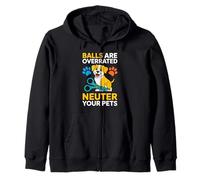 Balls Are Overrated Neuter Your Pets Veterinario - Sudadera con Capucha
