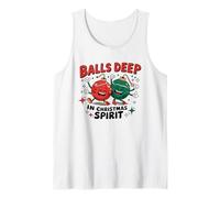 Balls Deep in Christmas Spirit Camiseta sin Mangas