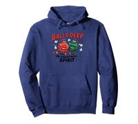 Balls Deep in Christmas Spirit Sudadera con Capucha