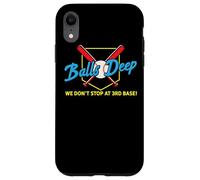 Balls Deep No Nos detenemos en la Tercera Base Divertidas insinuaciones para Adultos Carcasa para iPhone XR