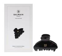 Balmain Hair Couture - Pinza de acetato de celulosa para mujer, tamaño pequeño, color negro, 1 pinza para el pelo
