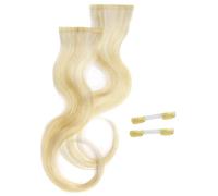 Balmain Tape Extensions + Clip-Strip 40 cm 10AA OM Super Light Blonde Double Ash Ombré