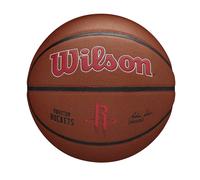 Baln de baloncesto Wilson NBA Team - Talla 7 Funda PureFeel Houston Rockets Air Retention Oficial NBA