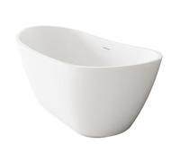 Balneo PARMA Bañera independiente acrílica blanca 170 x 72 x 66 cm