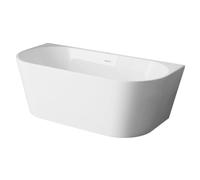 Balneo VIVA Bañera acrílica blanca Independiente 150 x 75 x 58 cm Modern 47 kg 240 L
