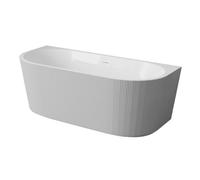 Balneo VIVA Bañera acrílica Blanco/Gris Independiente 150 x 75 x 58 cm
