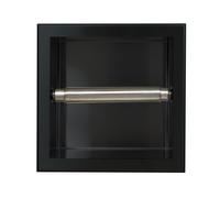 Balneo Wall-Box One Black portarrollos de papel higiénico negro PB-BL1