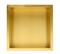 Balneo Wall-Box One Gold estante empotrado 30 cm oro OB-BR1