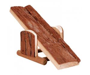 Baloiço em Madeira para Hamsters e Ratos ⵘ