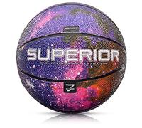 Balón Baloncesto Pelota Basketball Bebe Ball Infantil Niño Adultos Jóvenes Balon Basquet - Baloncesto Ideal para los niños y jouvenes y Adultos para Entrenar y Jugar - Tamaño 7 (7, SUPERIOR UNIVERSE)