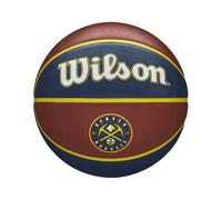 Wilson Pelota de baloncesto NBA Team Tribute DEN Nuggets Azul Oficial Talla 7