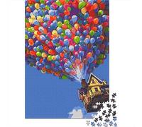 Balón de Aire Caliente Paquete De 1000 Piezas Globo del corazón Papel Ecológico Entrenamiento Cerebral Fácil De Limpiar Portátil Rompecabezas Atractivo 38x26cm/1000pcs