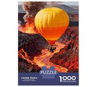 Balón de Aire Caliente Puzzle 1000 Piezas Cartón Puzzle Grande Adulto Difícil Balón de Aire Caliente Educa Regalo Original 52x38cm/1000pcs
