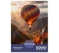 Balón de Aire Caliente Puzzle 1000 Piezas Cartón Puzzle Grande Adulto Difícil Balón de Aire Caliente Educa Padres E Hijos 38x26cm/1000pcs