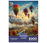 Balón de Aire cextraterrestreste Puzzles Imposible,desafío for Adults Arte Entretenimiento Creativo 1000 Piezas Obra De artee De Juego De para Adultos Y Niños Mayores De 12 Años 38x26cm/1000pcs