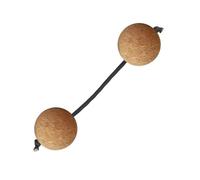 Balón de arena de ritmo portátil, instrumento de percusión único, bola de tambor africano, sonajero de doble calabaza, instrumento de ritmo de percusión para estudiantes y adultos
