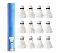 Balón de bádminton - Balón de bádminton, entrenamiento de velocidad de percusión, pelota estable de entrenamiento de bádminton para jóvenes, juegos de raqueta de playa, pelota de entrenamiento de