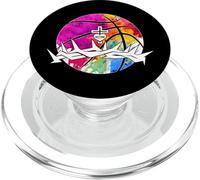 Balón de Baloncesto religioso de Jesús PopSockets PopGrip para MagSafe