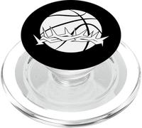 Balón de Baloncesto religioso de Jesús PopSockets PopGrip para MagSafe