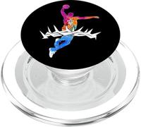 Balón de Baloncesto religioso de Jesús PopSockets PopGrip para MagSafe