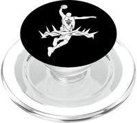 Balón de Baloncesto religioso de Jesús PopSockets PopGrip para MagSafe
