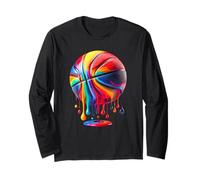 Balón de baloncesto Respect The Drip Hoop Slam Dunk Manga Larga