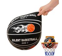 Balón De Baloncesto Silencioso - 21/24 Cm Pelota Silenciosa, Pelota De Espuma Suave, Juego De Interior Para Niños, Pelotas De Baloncesto De PU, No Hace Ruido, Para Entrenamiento Y Juegos De Ocio
