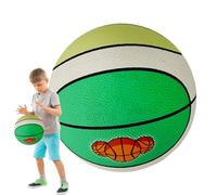 Balón de baloncesto silencioso, globo sin ruido con antigolpes, bola de espuma antigolpes de 3 a 12 años para entrenamiento en casa, escuela, alfombra de parquet - Juguete seguro sin ruido