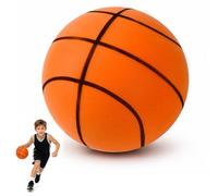 Balón de baloncesto Silent - Balón de baloncesto de espuma silenciosa para entrenamiento en interiores, pelota de baloncesto sin aire para regatear en casa, sin ruido para apartamentos, niños y