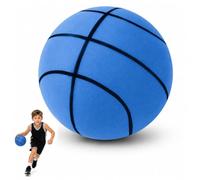 Balón de baloncesto Silent - Balón de baloncesto de espuma silenciosa para entrenamiento en interiores, pelota de baloncesto sin aire para regatear en casa, sin ruido para apartamentos, niños y