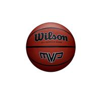 Wilson Wtb1417xb05 Pelota de Baloncesto MVP Caucho Interior y Exterior, Niños, Naranja/Negro, 5